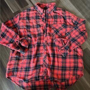 Wild Fable Red Plaid Shirt